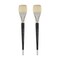 Creative Mark Pro Stroke Premium White Chungking Hog Bristle Artist Paint Brush - Flat - Natural Bristle Brush w/ Great Control Suitable for Oils, Watercolors, Acrylics, Alkyds, Caseins